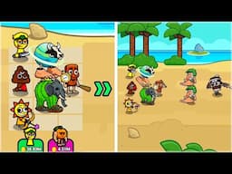 BRAINROT GO! Merge Game 02 - Gameplay Android Walkthrough Part 2 Italian Memes Battle