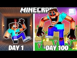 I Survived 100 Days as the MIMICER in Minecraft!