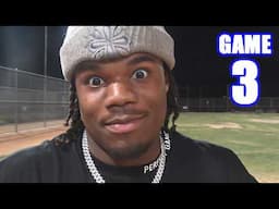GABE CLIMBS THE FENCE AGAIN! | On-Season Softball Series | Game 3