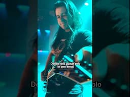 Define this solo in 1 Emoji #guitarsolo