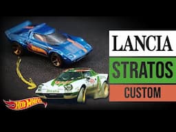HOT WHEELS Lancia Stratos custom