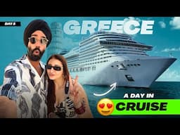 Sahiba ko diya Next Level SURPRISE 😍 yakeen hi nahi hua 😱 A Day in CRUISE in GREECE ❤️ Day 5