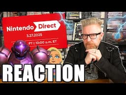 NINTENDO DIRECT 2025 REACTION - Happy Console Gamer