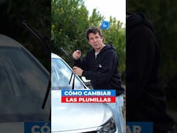 Renueva las plumillas del auto fácil y rápido