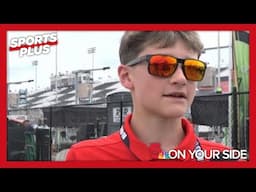 The kids talk about the Bommarito 500