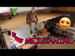 Nouvel atelier 🤩 EP11   On fait une mezzanine incroyable !