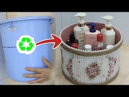 4 Super Useful Ideas Recycled from Old Plastic Bucket you Threw Away!