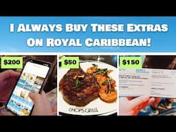 4 things I always pay extra for on Royal Caribbean (It's worth it!)