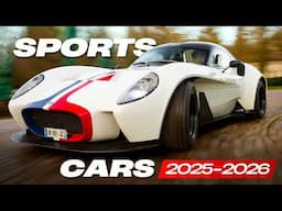 All-New Sports Cars Unveiled for 2025-2026 (Retro-Style Edition)