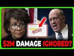 WHO LEAKED THE MAP? Tom Homan EXPOSES Maxine Waters in Viral Hearing with Evidence That STUNS DC!