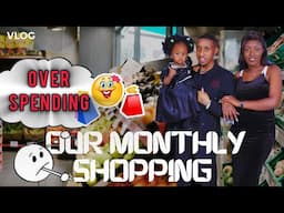 *SHE OVER SPENT*/ OUR MONTHLY SHOPPING VLOG #ambassadorfamily #youtubers #couples