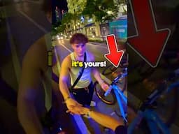 I Gave Away My DREAM BIKE To a Subscriber! #shorts