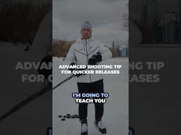 ADVANCED SHOOTING TIP FOR QUICKER RELEASES #hockeycoaching #hockeytraining