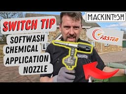 How To Use Switch Tip For Chemical Application with a Pressure Washer