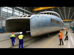 You Won’t Believe How They Built the World’s Fastest & Largest Aluminum Catamaran Ever!