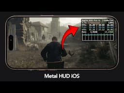 (iOS FPS Meter) Enable Metal Performance HUD on iPhone & iPad - Metal HUD Mobile Config