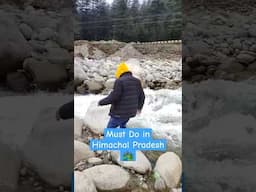 Himachal Pradesh Ki Adventures Riverside !! Manali Tour !! #himachalpradesh #manali