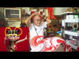 FUK LUK SAU 福禄寿 distinct features |LIM MENG KOK 师傅 | FORGOTTEN HERITAGE | LION HEAD MAKER in KL MY