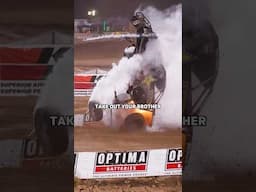 Taking out his Brother in a race 💥