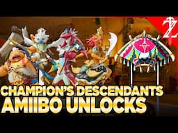 The Champion's Descendants Amiibo Unlocks in Tears of the Kingdom