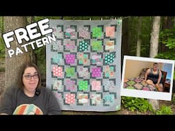 FREE Quilt Pattern + Full Tutorial | Make The 'Layer Cake Tango' Quilt With Me!