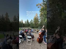 Plan a Rocky Mountain vacation AND reach your musical goals?!😱 #montana #bluegrass