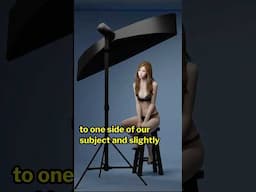 Using a strip softbox as a KEY light. #photographertips #beginnerphotographer #flashphotography