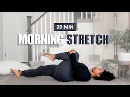 20 Min Morning Yoga Routine for a Slow & Calm Start | Supine