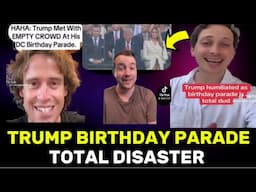 White  Folks React on Trump’s Embarrassing Birthday Parade Fail