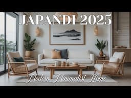 Japandi Design Ideas 2025 | Modern Minimalist Home Inspiration for a Calm, Elegant Space