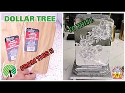 Grab these DOLLAR TREE  Cutting boards | HIGH - END decor HACK!