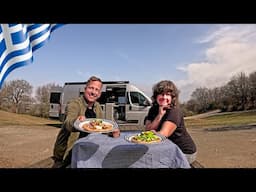 CAMPER VAN TROUBLES // Spring in mountains // Vanlife Greece