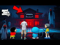 GTA 5 : Shinchan Save Indian Driving 3D shinchan from GHOSTS House in Telugu