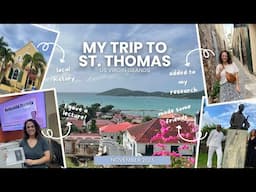 ST. THOMAS VLOG AND MY RESEARCH STORY (FINALLY!!)