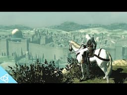 Assassin's Creed - Exploring the Immersive Open World Jerusalem | Low Poly City Tour