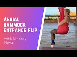 Aerial Hammock Seated Entrance Flip