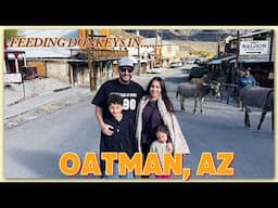 Family Road Trip to Oatman Turns into CRAZY Adventure