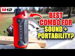 We Test Milwaukee's NEW M12 Speakers- Fast Friday Tool Review!