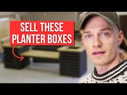 3 Planter Boxes⏐Woodworking projects that sell
