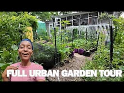 FULL Urban Garden Tour (Week 5 - 2025) | Virginia, Zone 7B (There's No Need to Be Greedy)