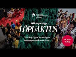 Tallinna Ülikooli digitehnoloogiate instituudi magistriõppe lõpuaktus - 19.06.2025 kell 12