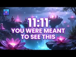 𝟭𝟭:𝟭𝟭 — You Were Meant to See This 🌈✨ Your Miracle Has Already Begun... Just Breathe and Receive