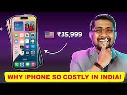 🤯 iPhone Price SHOCK in India! Why is it SO Expensive? (You Won't Believe This)