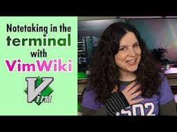 VimWiki: I write my notes in the terminal, like a monster