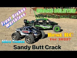 New Traxxas FUNCO Sand Rc 2nd Run & Same Issue ? Brakes Must Get Removed? Nitro Rc Rips