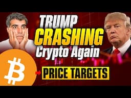 CRYPTO PANIC! 🚨 Trump & BlackRock TRIGGER MASSIVE BTC Sell-Off? (Next Support Levels)