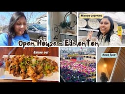 Visiting a House in Edmonton (Home Tour) II Shopping day & Eating out - Weekend in my Life