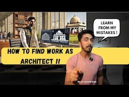 How to get work as an architect!
