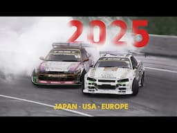 BEST DRIFT BATTLES OF 2025 - D1GP/FORMULA DRIFT/RDS GP/FDJ. ROUND 1