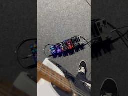 Dia de usar o mini PEDALBOARD 🔥 #guitarcam #sundayservice #guitar